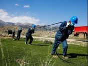 防扭鋼絲繩在包頭供電公司工程建設(shè)部應(yīng)用